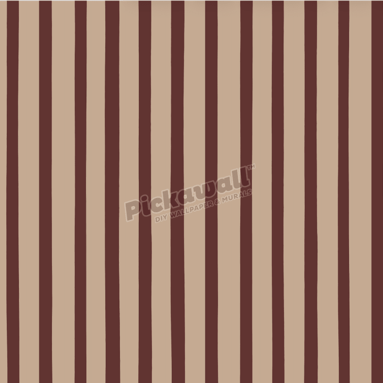 Shiraz and Nude Stripes - Celia Loves - Pickawall