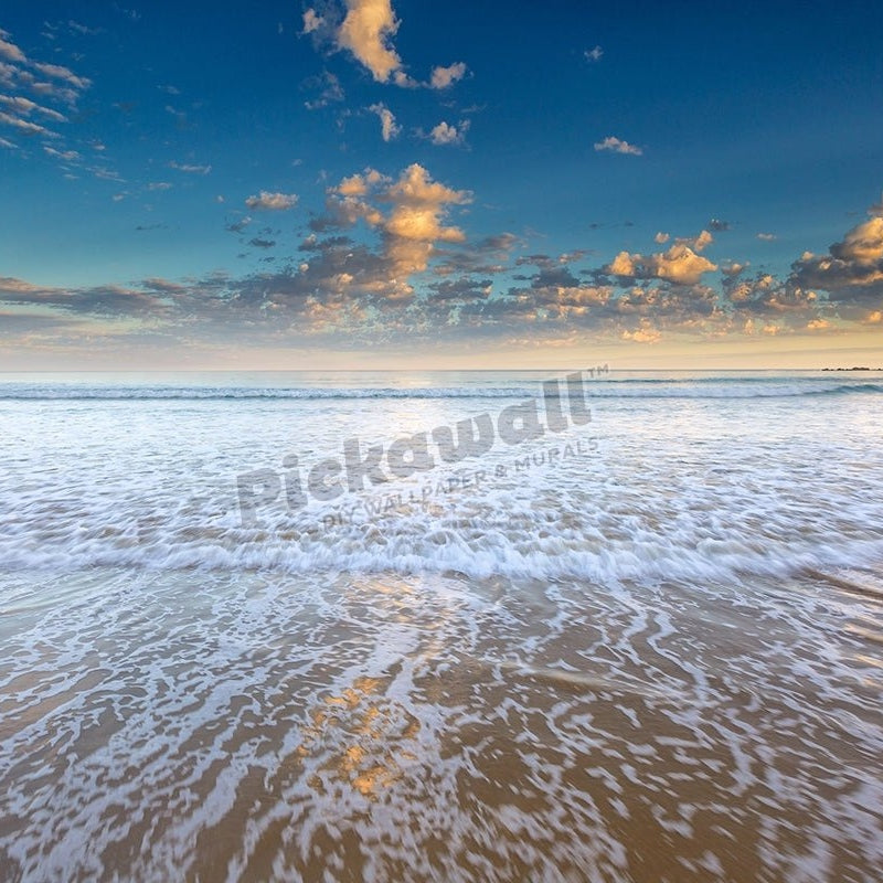 Simple Beach Sunset - Pickawall