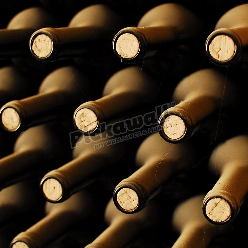 stacked up wine bottles - Pickawall