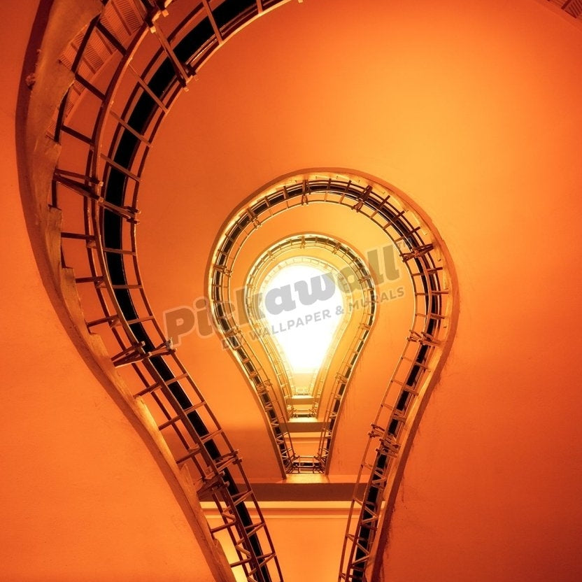 Staircase in inner city of Prague - Pickawall