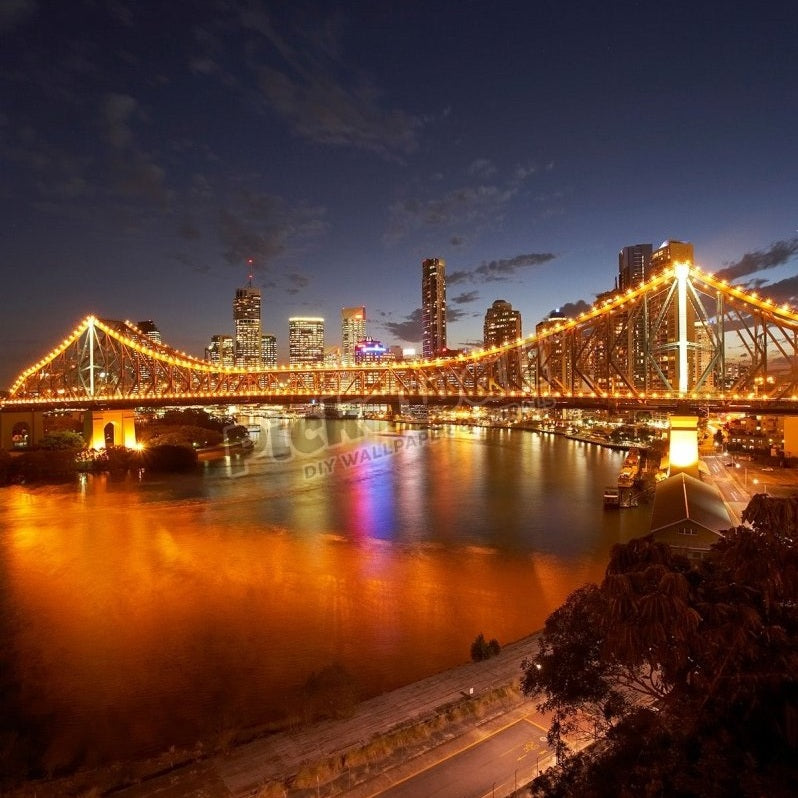 Story Bridge Brisbane at Dusk - Pickawall
