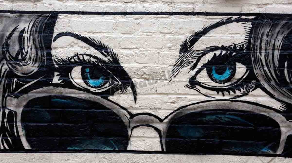 Street art Bury Street, Guildford, Surrey - Pickawall