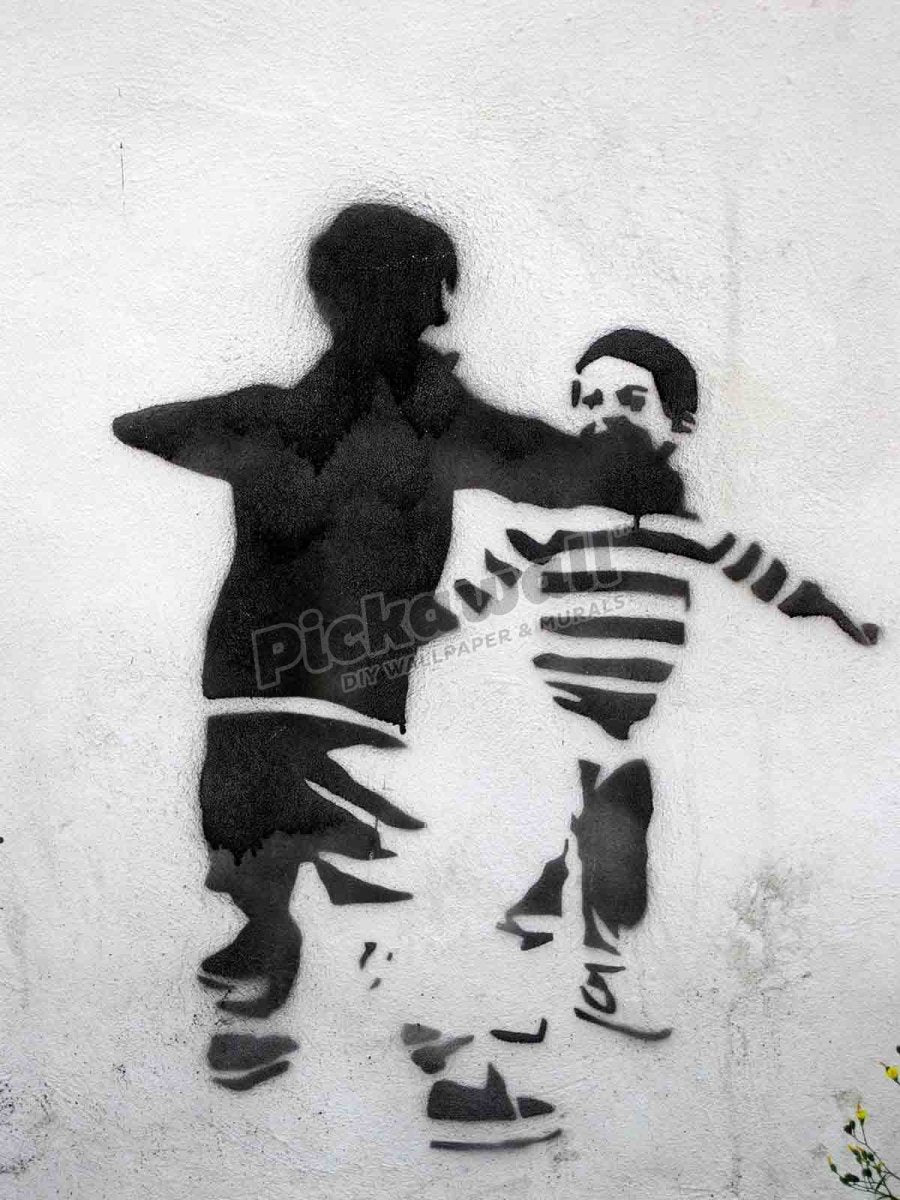 Street art - Children playing - Pickawall