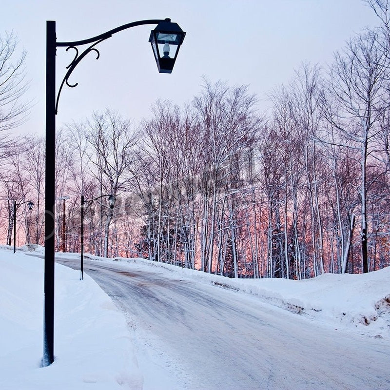 Street view in winter, Quebec, Canada' - Pickawall