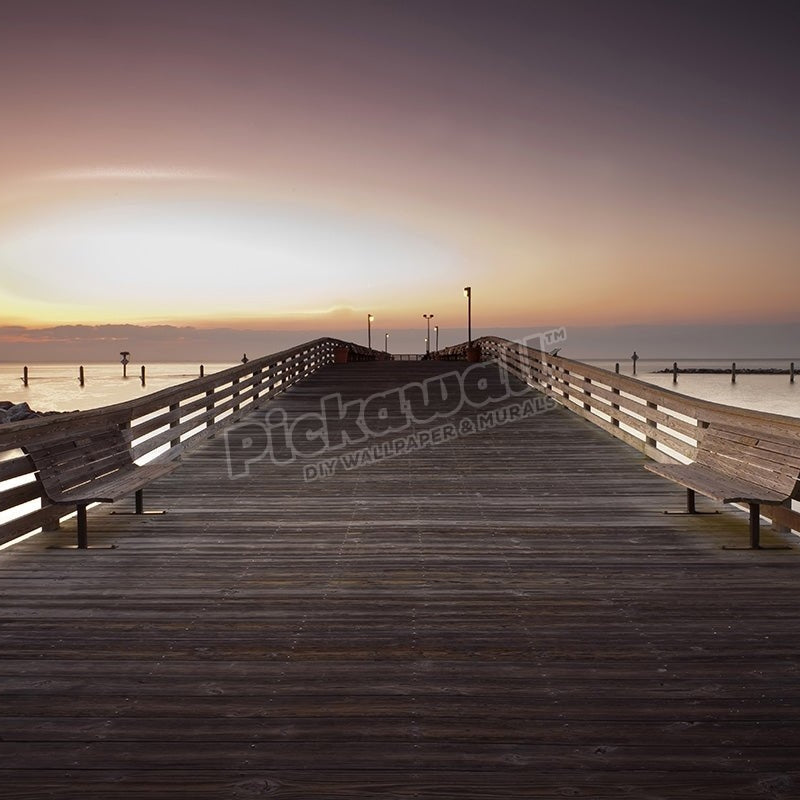 Sunset near sea side - Pickawall