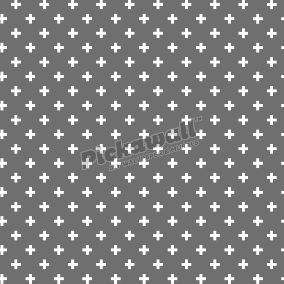 Swiss Cross Grey - Pickawall