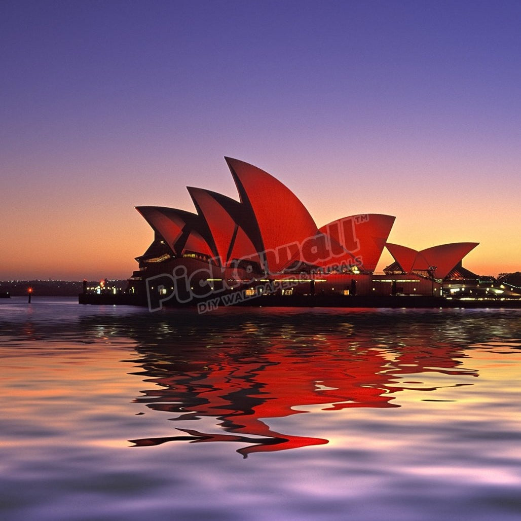 Sydney Opera House at dusk - Pickawall
