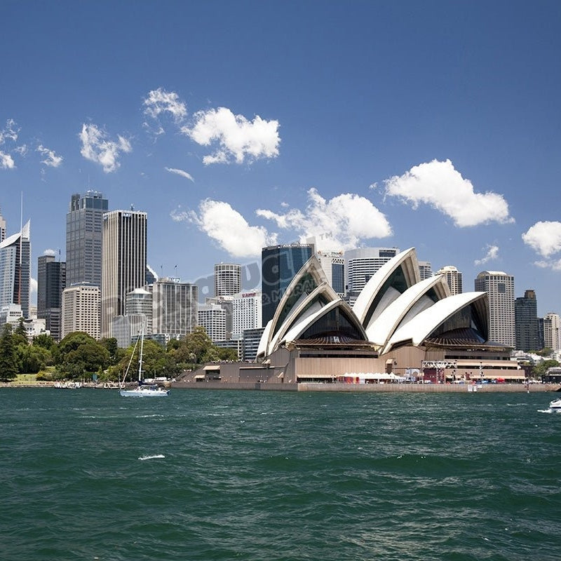 Sydney Opera House in Sydney Harbor with downtown skyline, Sydney, New South Wales, Australia - Pickawall