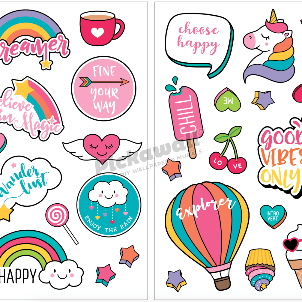 Teen Icons Decal Set - Pickawall