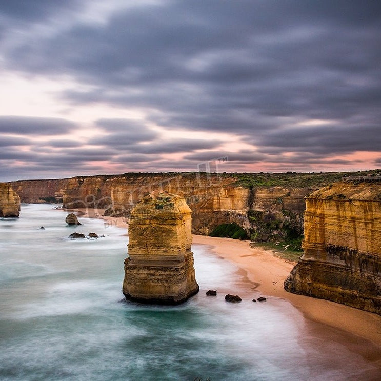 The 12 Apostles Stormy Sunrise - Pickawall