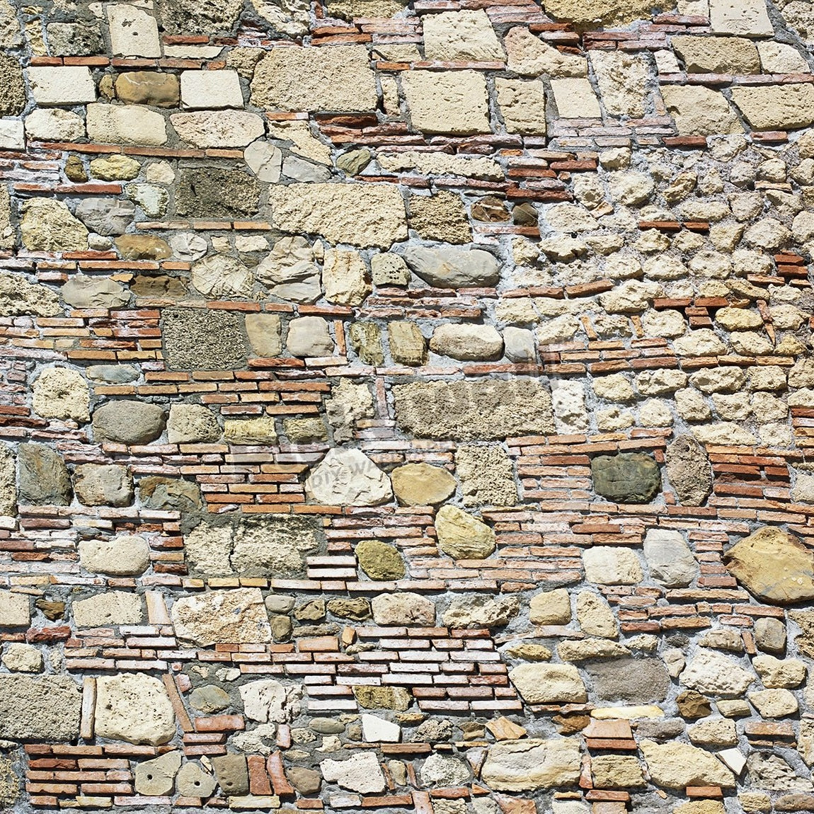Tile and stone wall. - Pickawall