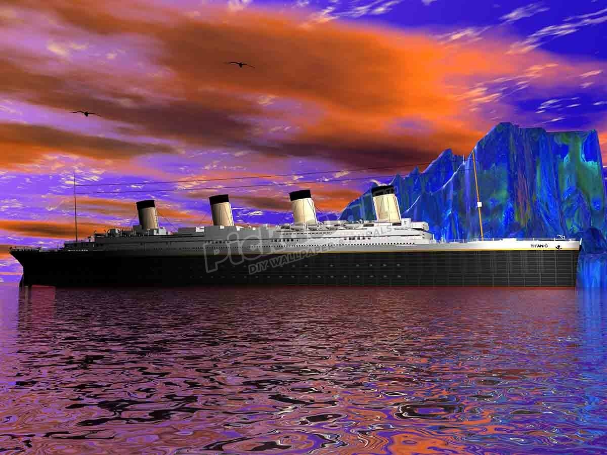 Titanic under Dramatic Sky - Pickawall
