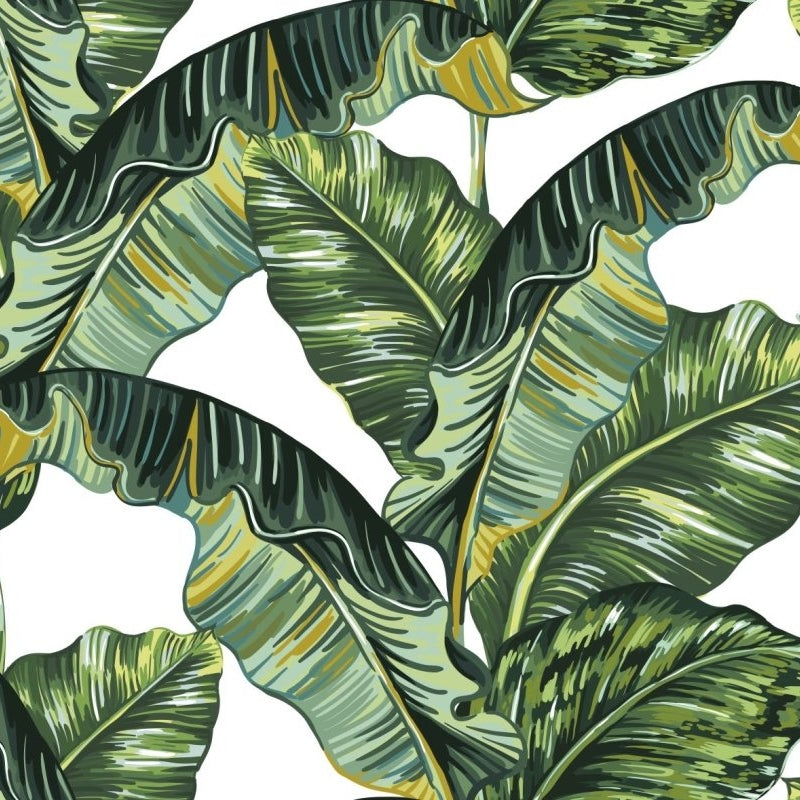Tropical jungle palm leaves pattern - Pickawall