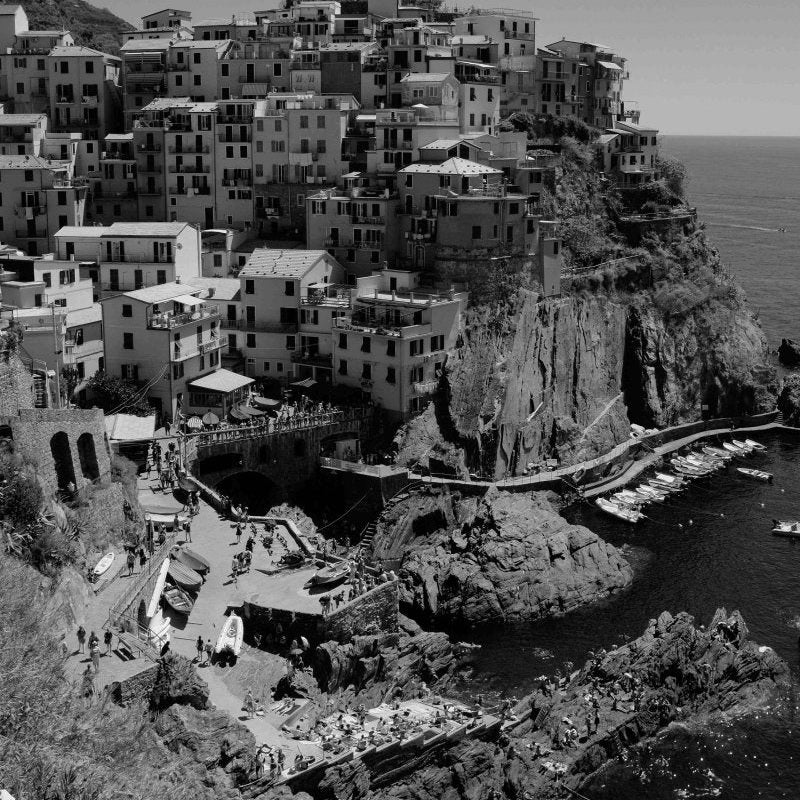 View of Manarola, Cinque Terre, Italy - Pickawall