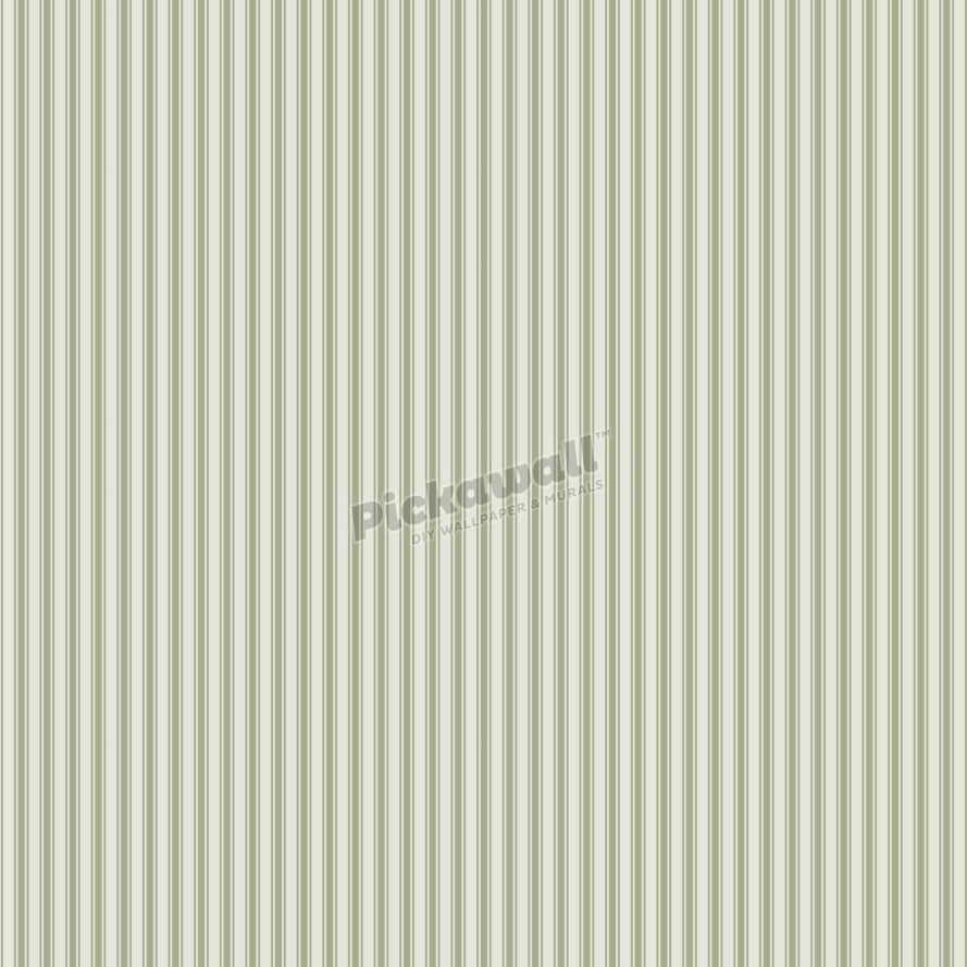 Vintage Stripes Sage Green - Pickawall