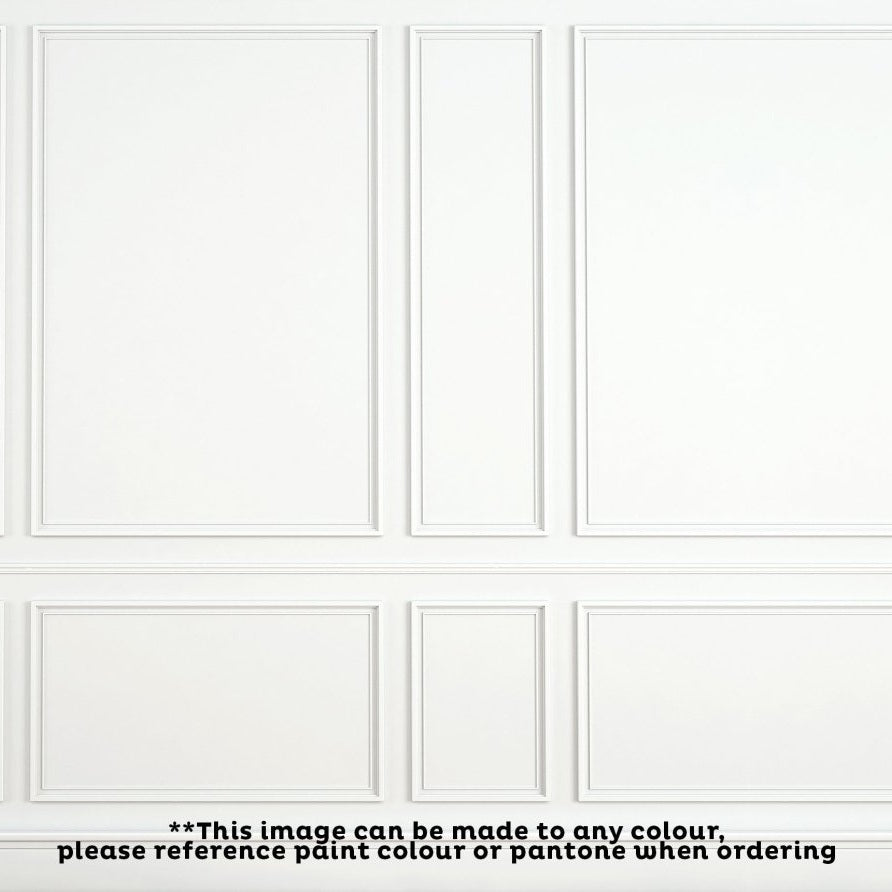 White Moulding Panels - Pickawall