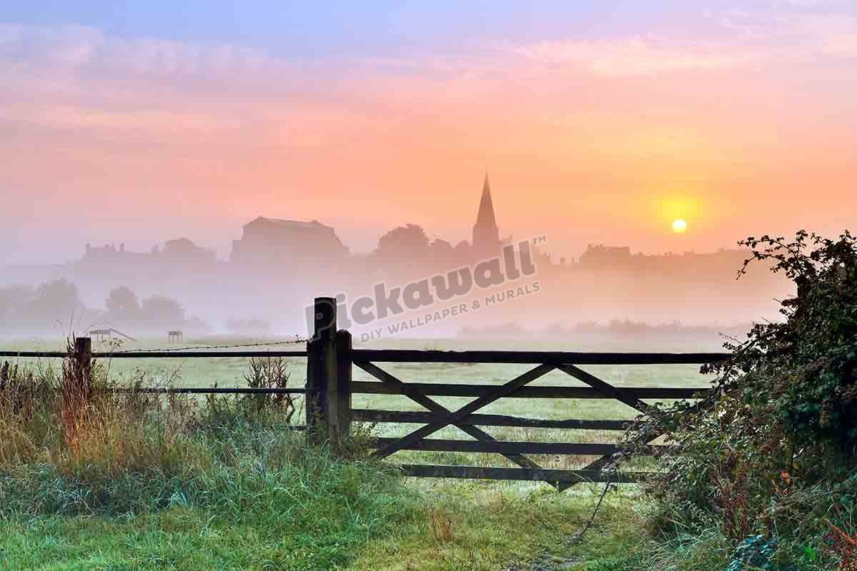 Wiltshire Summer Sunrise - Pickawall