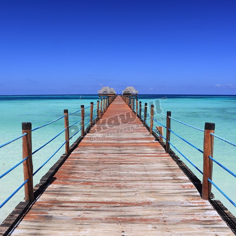 Zanzibar, East Coast, Jetty - Pickawall