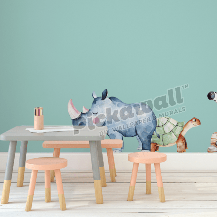 Zoo Animals Decal Set - Pickawall
