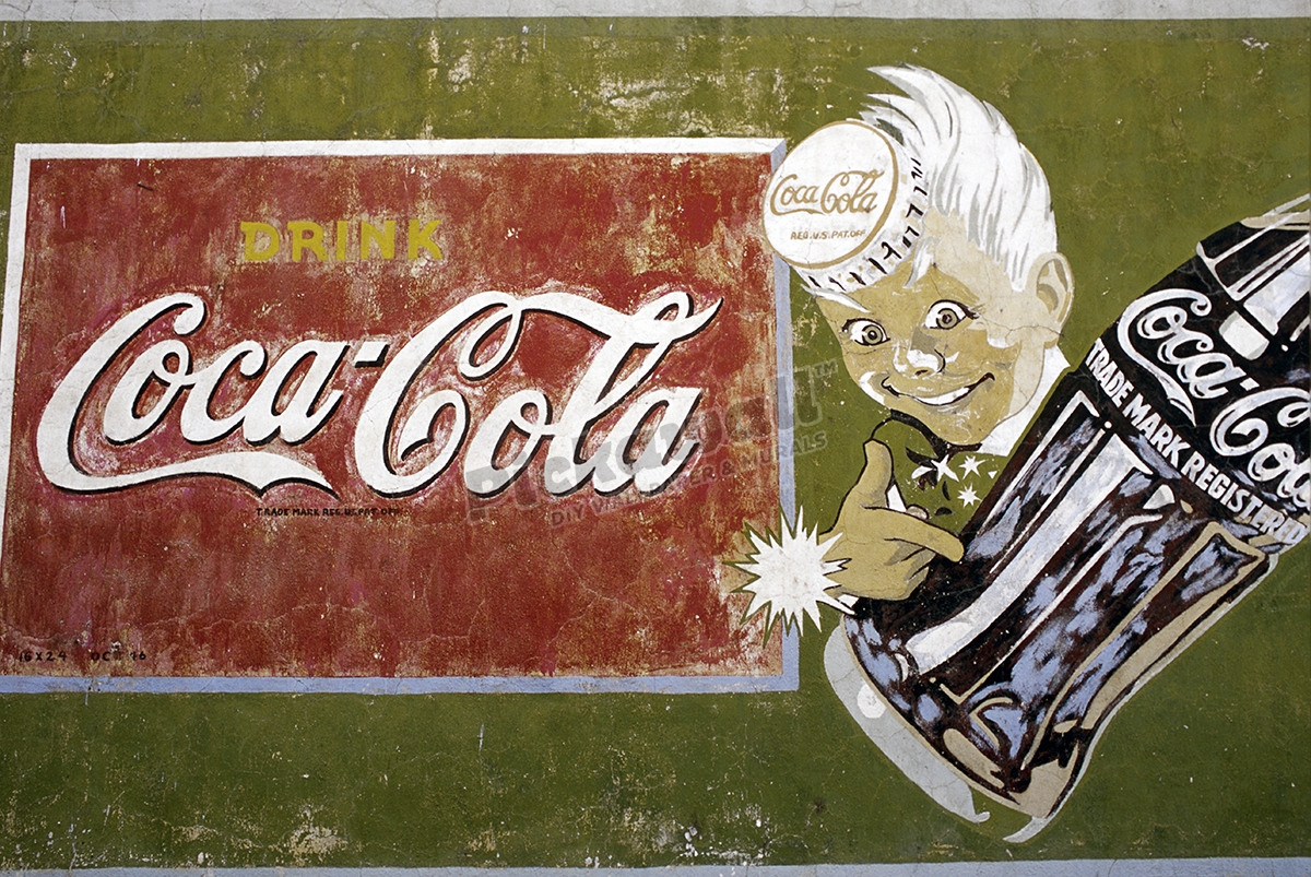 CocaCola mural Pickawall