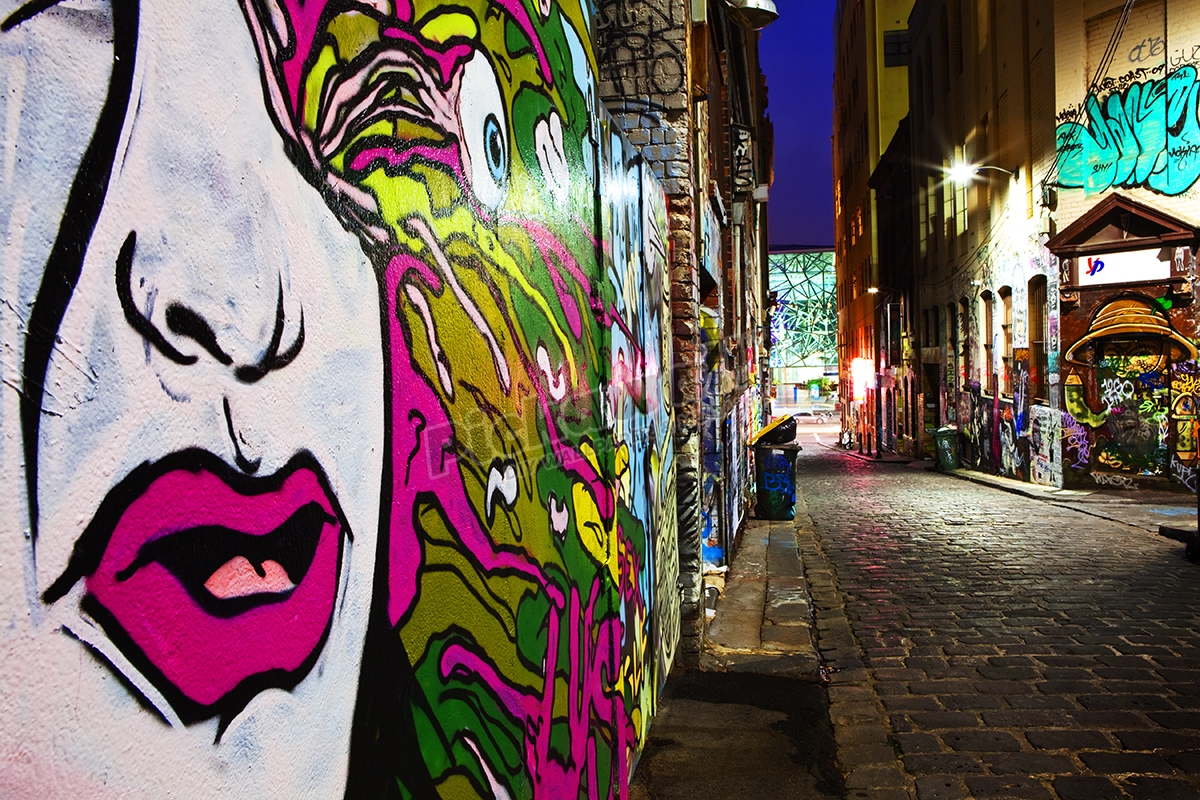 Hosier lane graffiti - Pickawall