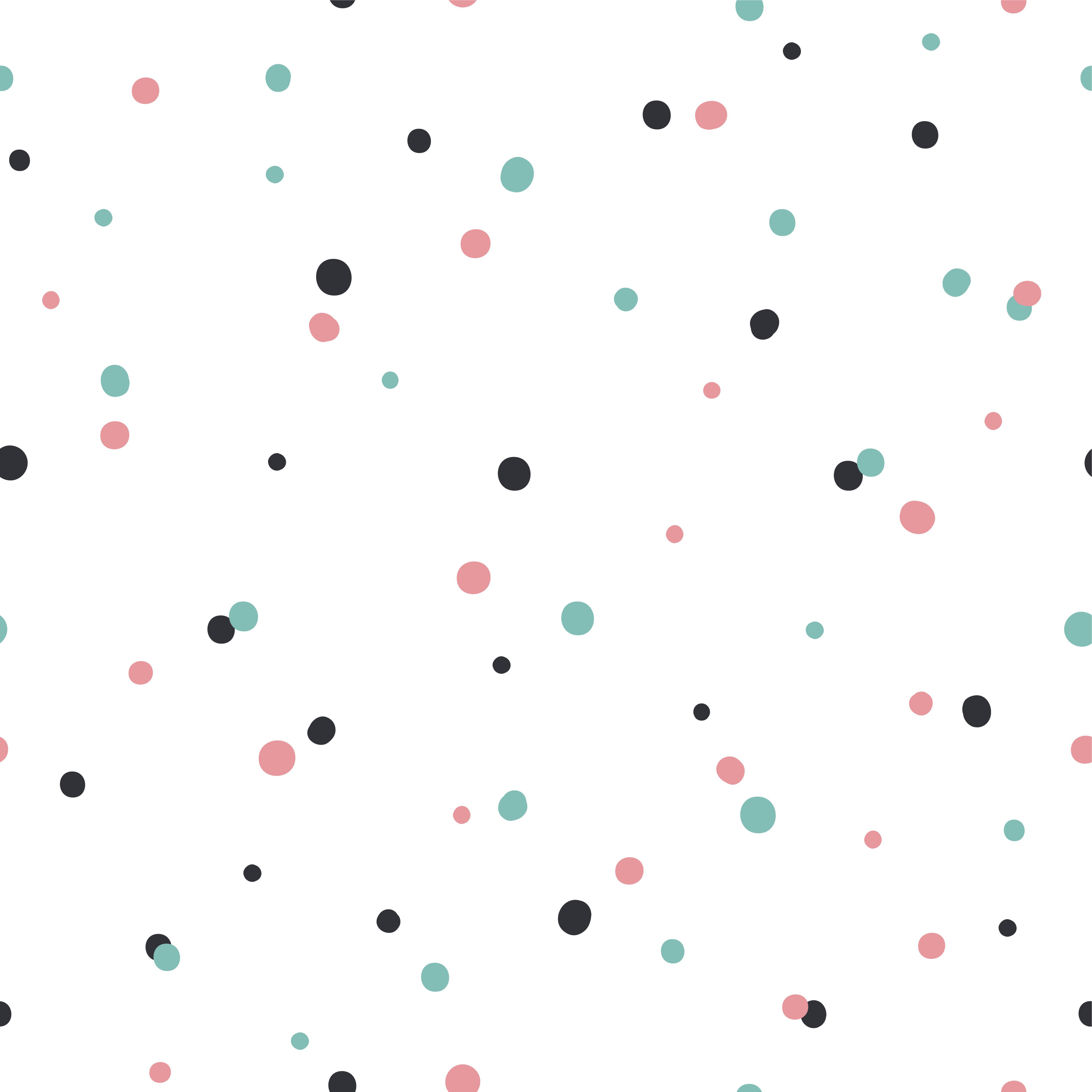 Colourful irregular dots - Pickawall