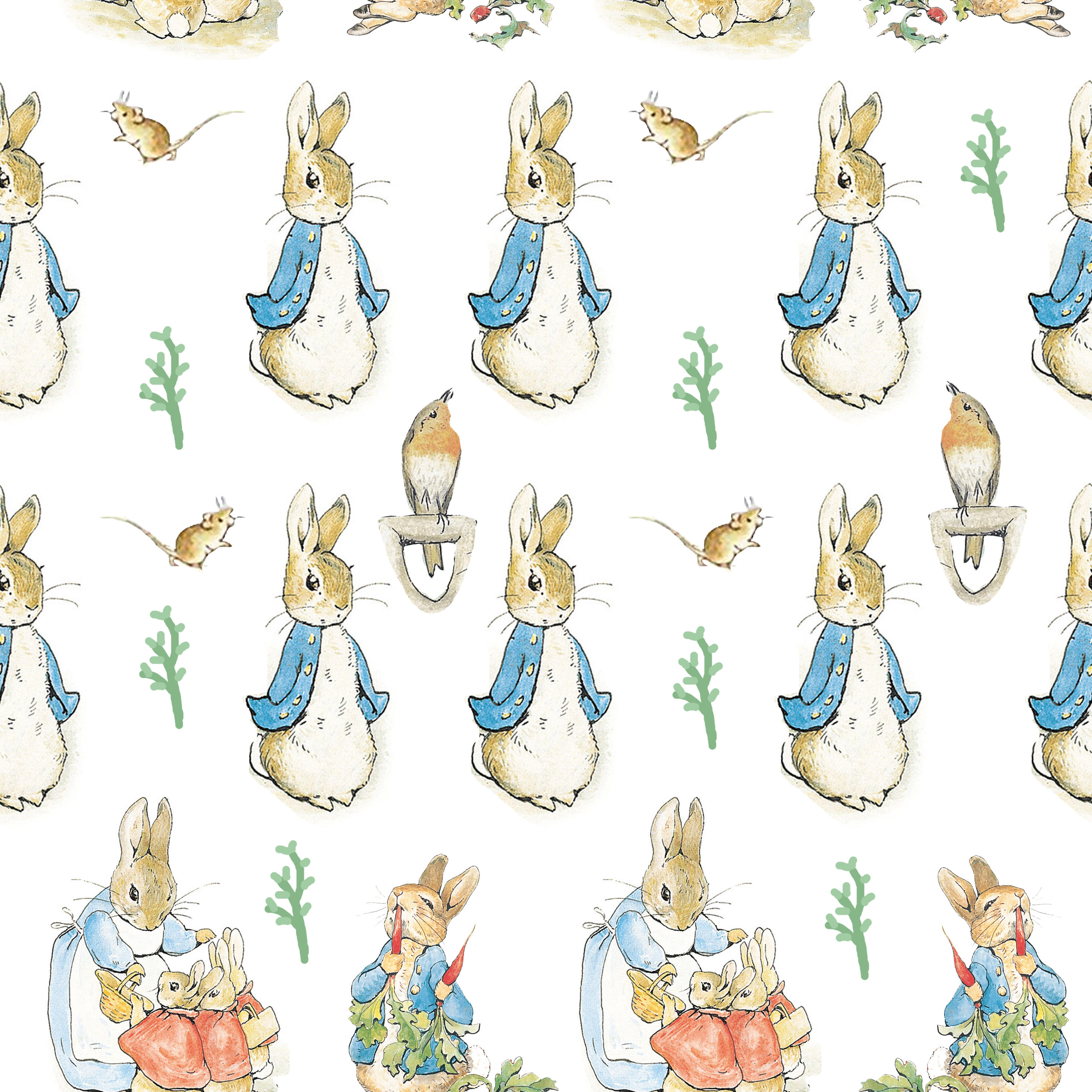 Peter Rabbit and friends - Pickawall