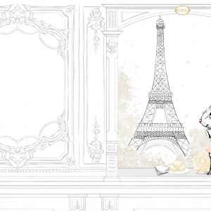 By Megan Hess Claris The Mouse Wallpaper Pickawall By Megan Hess Claris The Mouse Wallpaper Pickawall