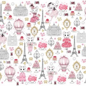 By Megan Hess Claris The Mouse Wallpaper Pickawall