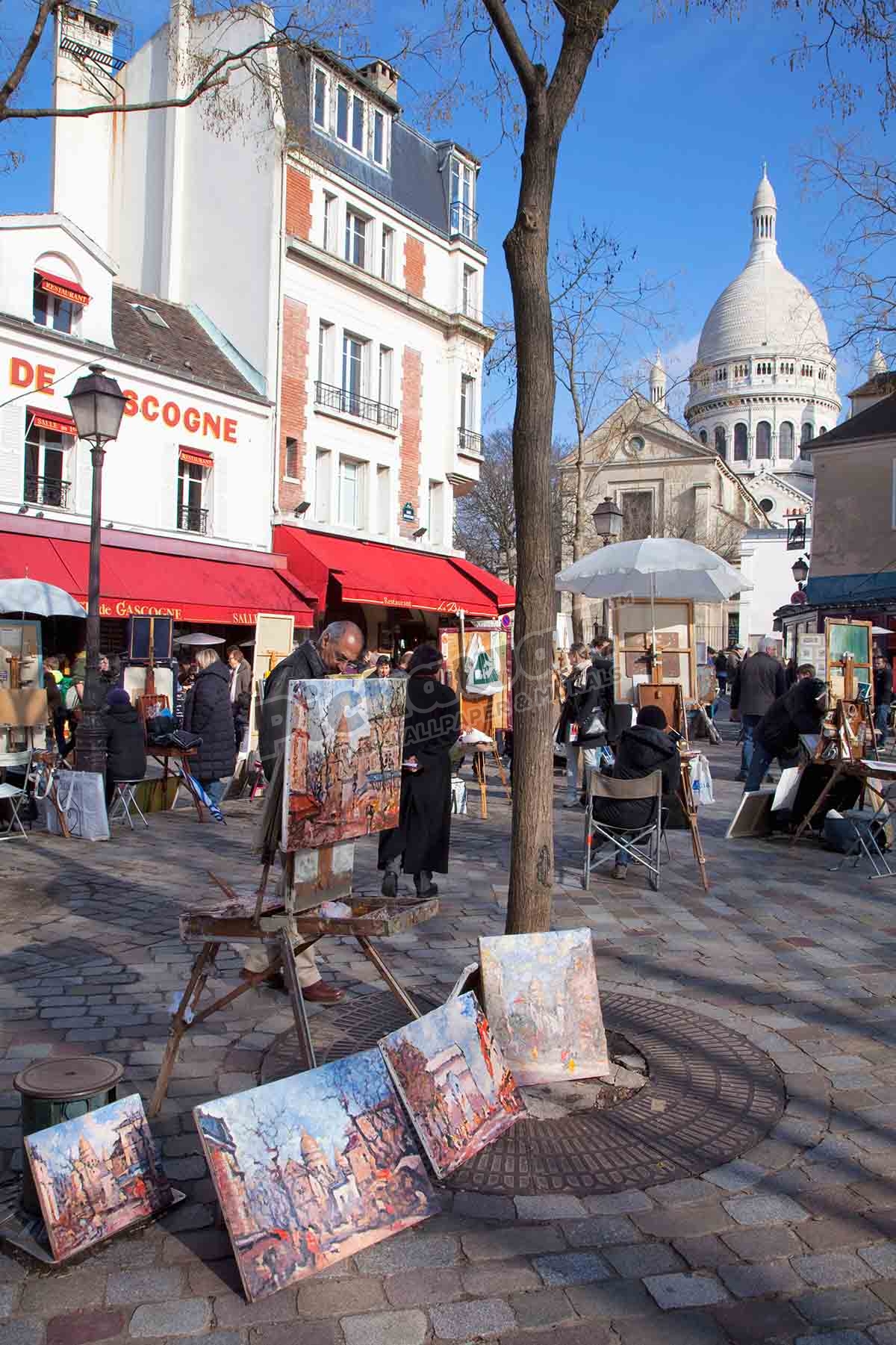 Paintings for sale Montmartre Pickawall