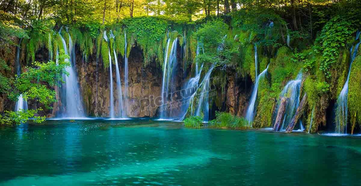 Plitvice Lakes National Park Waterfalls - Pickawall