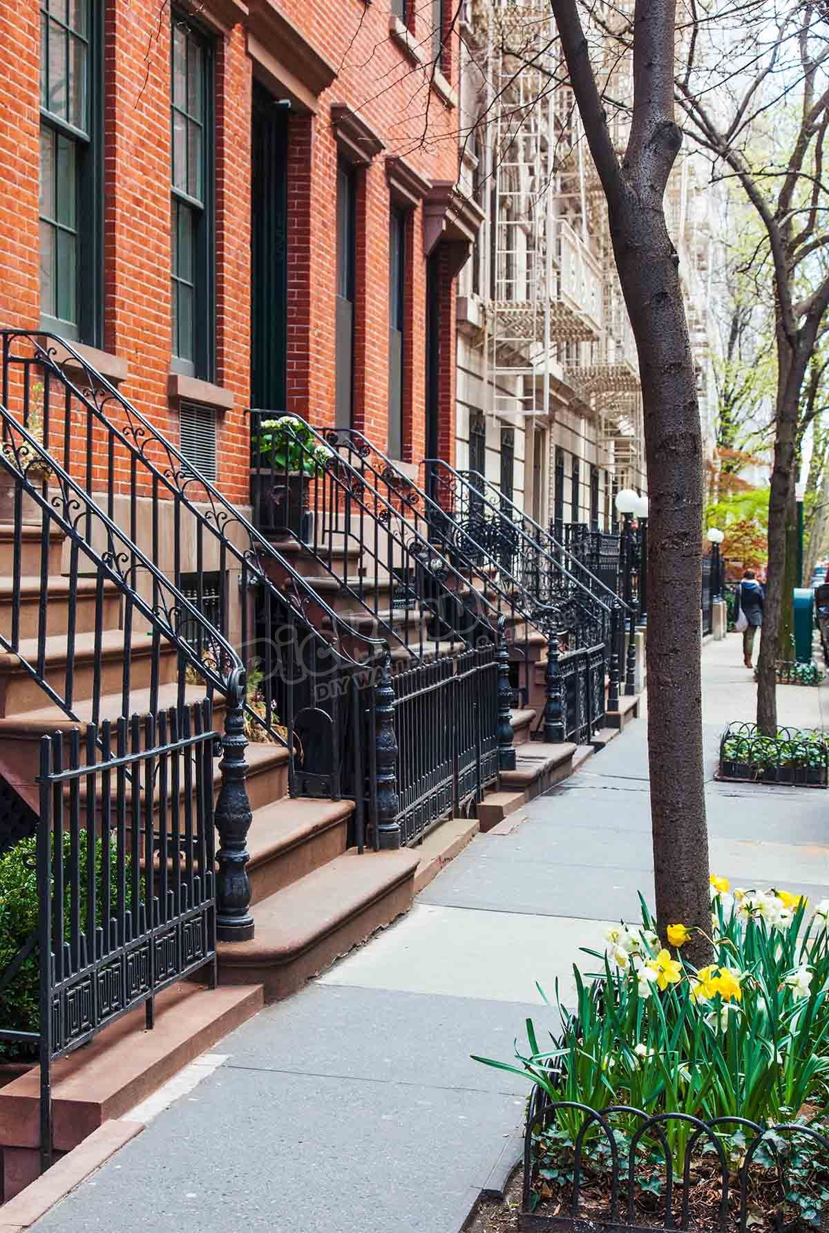 Brownstone Greenwich Village, New York City Pickawall