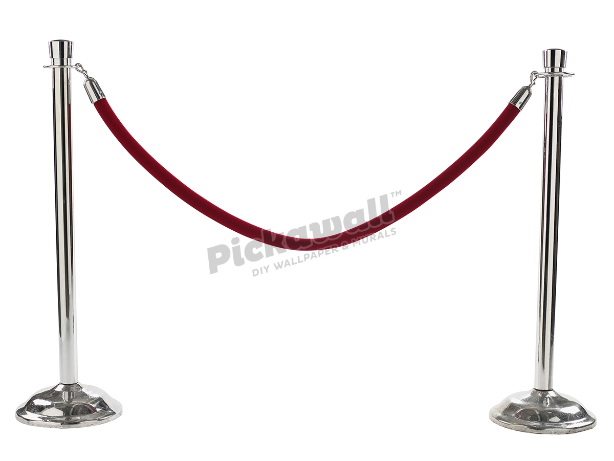 Velvet rope barrier Pickawall