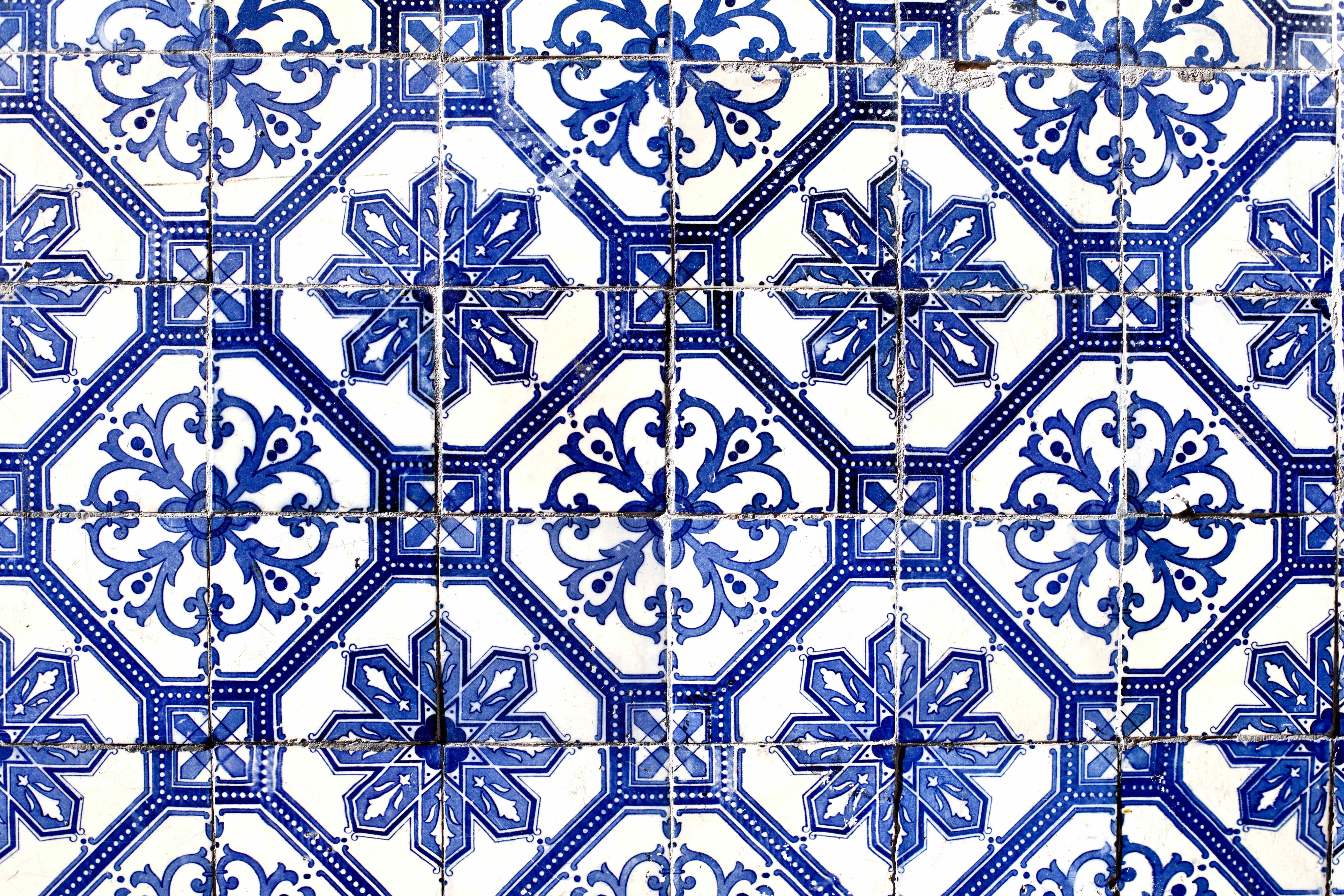 Amalfi Coast Tile Pattern - Pickawall